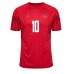 Camiseta Dinamarca Christian Eriksen #10 Primera Equipación Replica Mundial 2022 mangas cortas